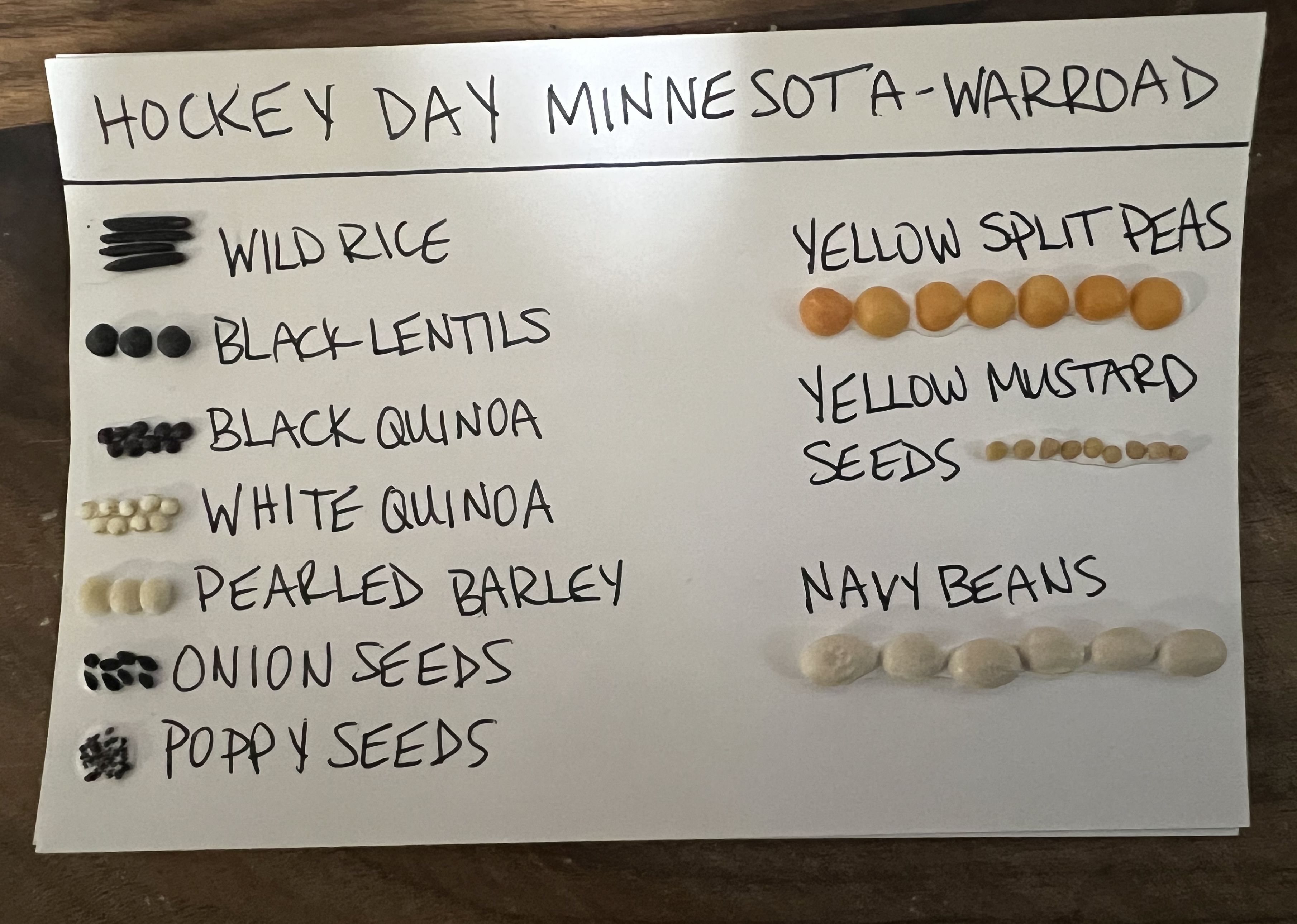 [Christina Myers Hockey Day Minnesota 2024 - Warroad Legend Card image]
